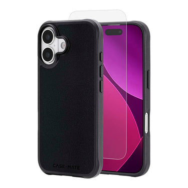 Case-Mate Magsafe Case with Screen Protection for Apple iPhone 17- Black Case